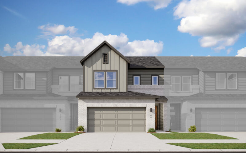 2 Story Townhouse Floor Plans in TX
