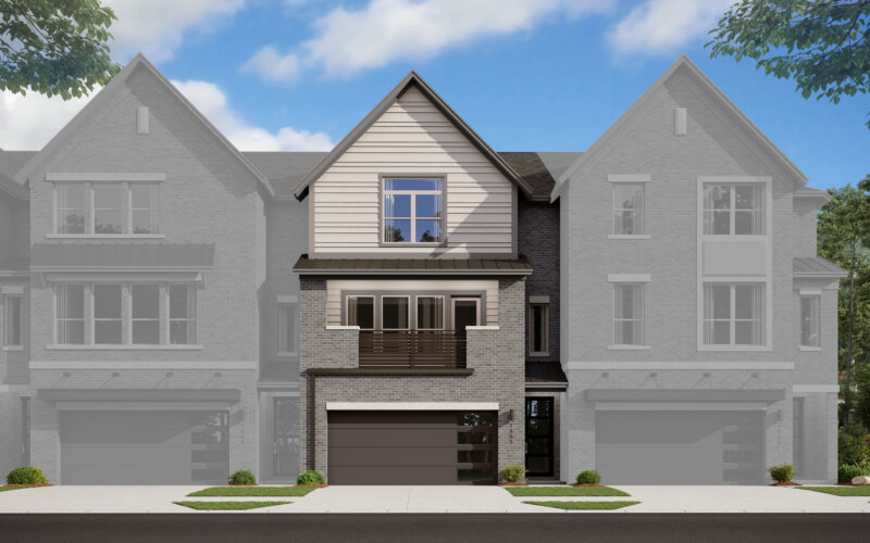 2 Story Townhouse Floor Plans in TX