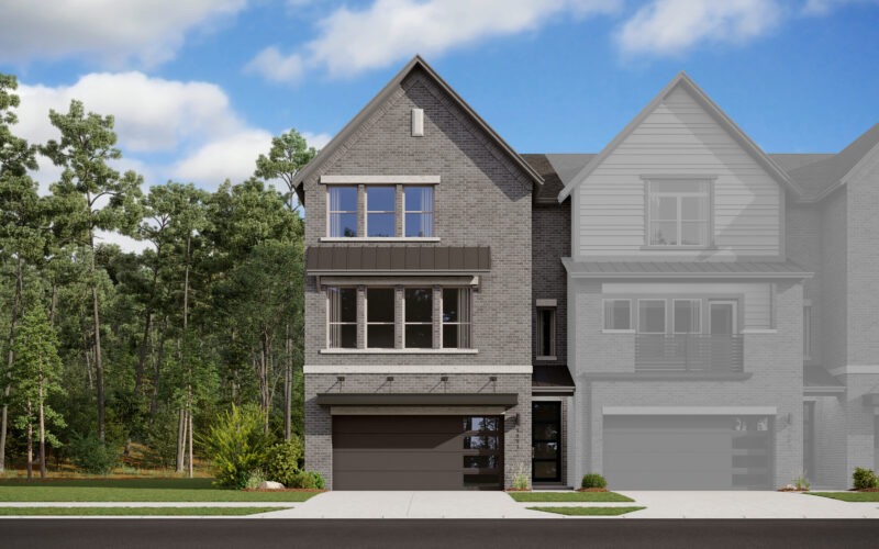 2 Story Townhouse Floor Plans in TX